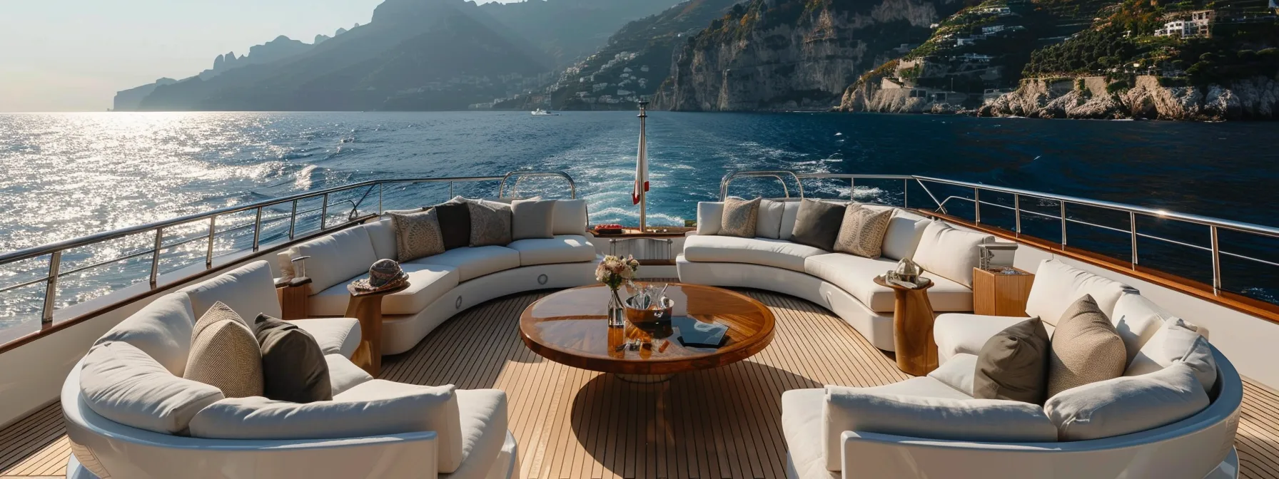Amalfi coast yacht
