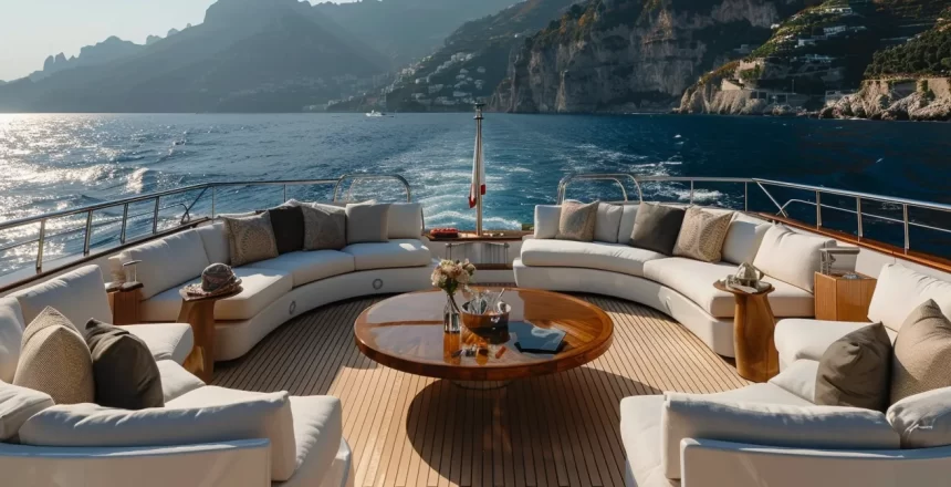 Amalfi coast yacht